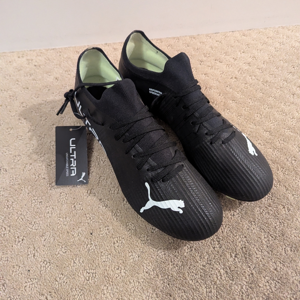 Puma Black Soccer Cleats
